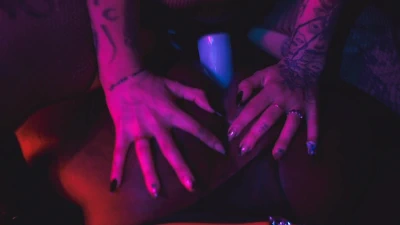 Cover for 'Pegging Threesome With 2 Foot Goddess'