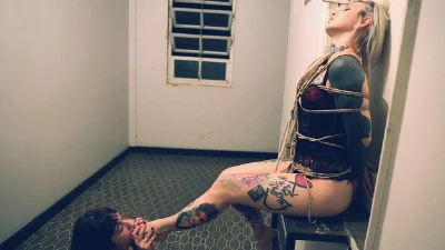 Cover for 'Princess Tied Up For Foot Worship'