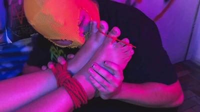 Cover for 'Bound Foot Worship And Tickling'