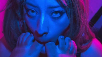 Cover for 'Even When I'm Smoking I Can't Stop Worshiping Your Feet'