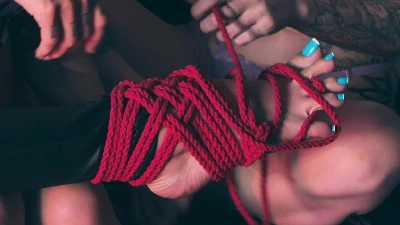 Cover for 'Do These Tied Feet Tease You?'