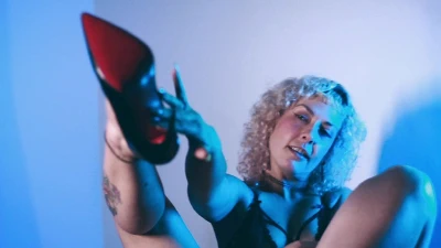 Cover for 'Gorgeous Marilou Is Back To Evol Feet: Foot Worship And Hot Masturbation With The Queen'